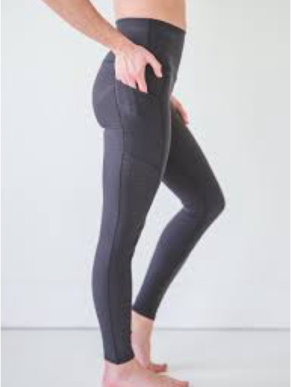 lululemon athletica Black High-Rise Side-Pocket Leggings 1054